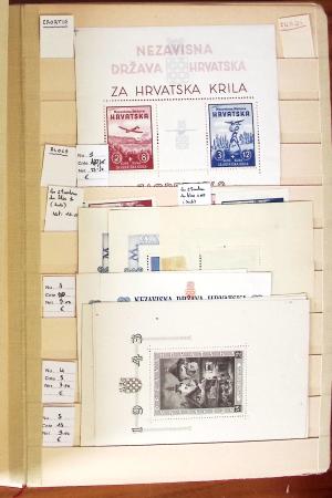 1860-1980 Chiefly mint stock of Europe in 23 large MOC stockbooks,