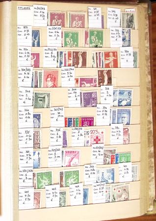 1860-1980 Chiefly mint stock of Europe in 23 large MOC stockbooks,