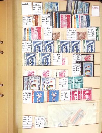 1860-1980 Chiefly mint stock of Europe in 23 large MOC stockbooks,