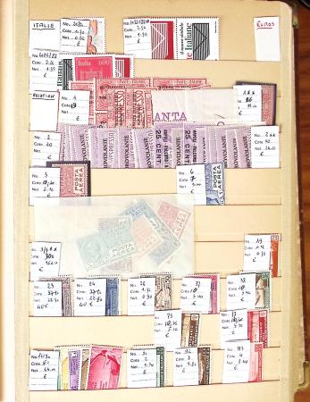 1860-1980 Chiefly mint stock of Europe in 23 large MOC stockbooks,