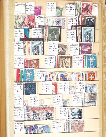 1860-1980 Chiefly mint stock of Europe in 23 large MOC stockbooks,