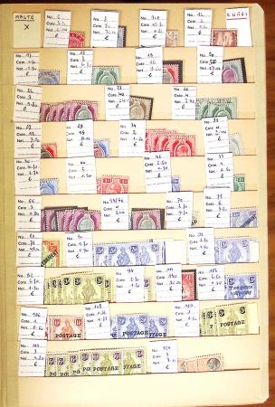 1860-1980 Chiefly mint stock of Europe in 23 large MOC stockbooks,