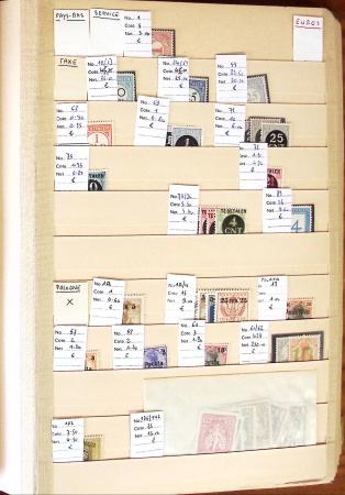 1860-1980 Chiefly mint stock of Europe in 23 large MOC stockbooks,