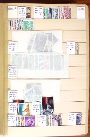 1860-1980 Chiefly mint stock of Europe in 23 large MOC stockbooks,
