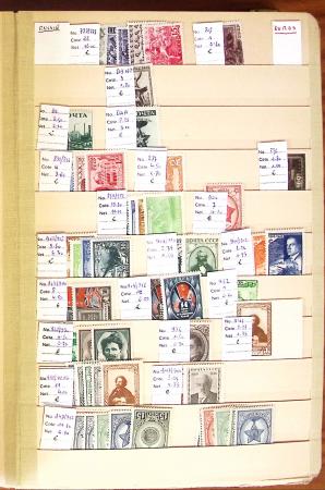 1860-1980 Chiefly mint stock of Europe in 23 large MOC stockbooks,