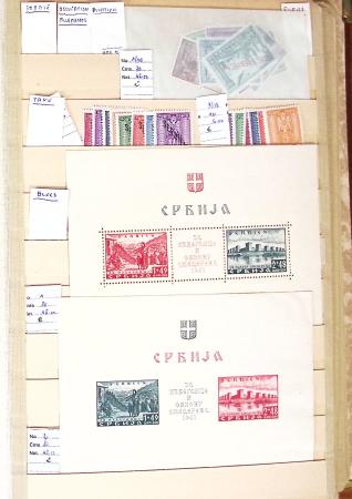 1860-1980 Chiefly mint stock of Europe in 23 large MOC stockbooks,