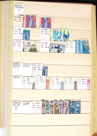 1870-1980 Mint & used stock in ten large MOC albums, neatly ordered