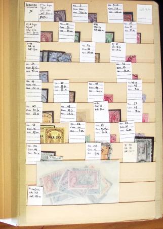 1870-1980 Mint & used stock in ten large MOC albums, neatly ordered