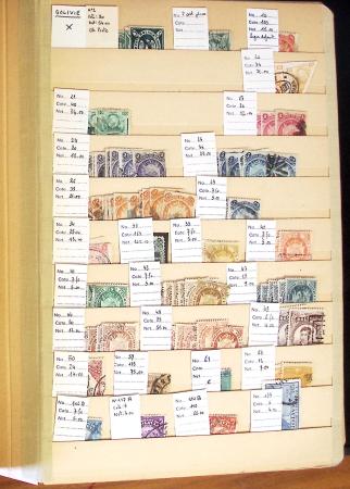 1870-1980 Mint & used stock in ten large MOC albums, neatly ordered