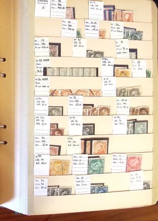 1870-1980 Mint & used stock in ten large MOC albums, neatly ordered