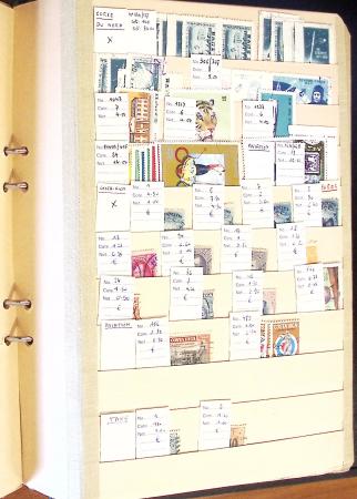 1870-1980 Mint & used stock in ten large MOC albums, neatly ordered