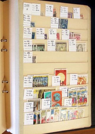 1870-1980 Mint & used stock in ten large MOC albums, neatly ordered