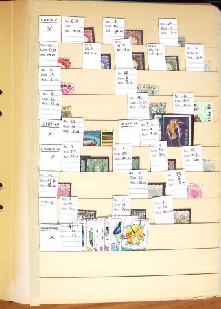 1870-1980 Mint & used stock in ten large MOC albums, neatly ordered