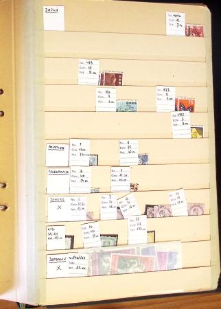 1870-1980 Mint & used stock in ten large MOC albums, neatly ordered