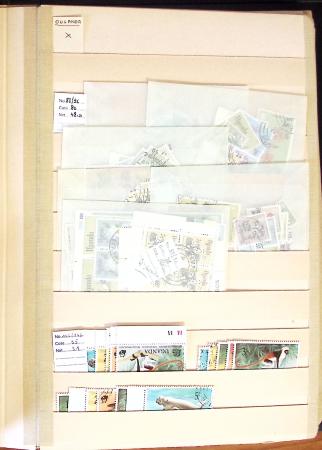 1870-1980 Mint & used stock in ten large MOC albums, neatly ordered
