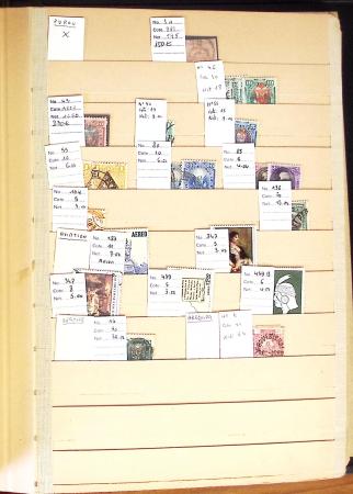 1870-1980 Mint & used stock in ten large MOC albums, neatly ordered