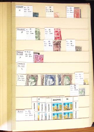 1870-1980 Mint & used stock in ten large MOC albums, neatly ordered