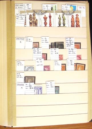 1870-1980 Mint & used stock in ten large MOC albums, neatly ordered