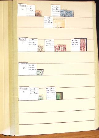 1870-1980 Mint & used stock in ten large MOC albums, neatly ordered