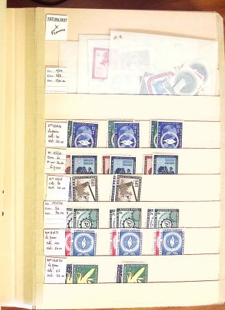 1870-1980 Mint & used stock in ten large MOC albums, neatly ordered