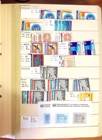 1870-1980 Mint & used stock in ten large MOC albums, neatly ordered