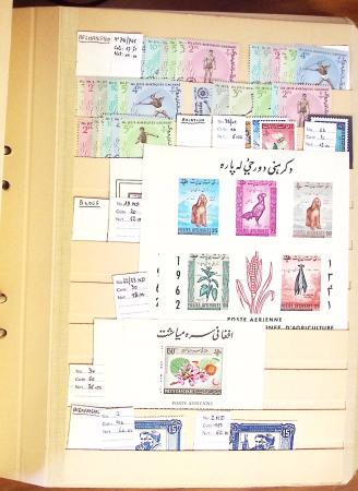 1870-1980 Mint & used stock in ten large MOC albums, neatly ordered