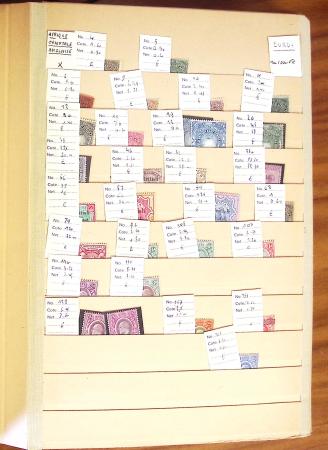 1870-1980 Mint & used stock in ten large MOC albums, neatly ordered