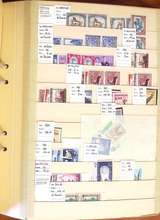 1870-1980 Mint & used stock in ten large MOC albums, neatly ordered