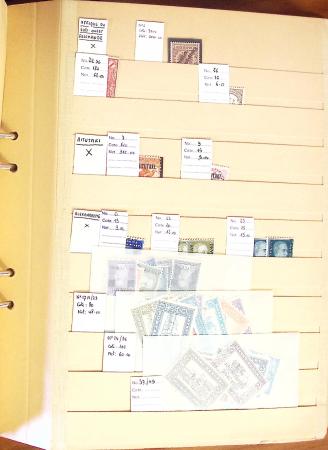 1870-1980 Mint & used stock in ten large MOC albums, neatly ordered
