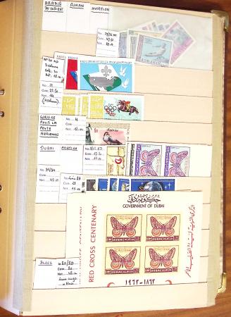 1870-1980 Mint & used stock in ten large MOC albums, neatly ordered
