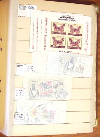 1870-1980 Mint & used stock in ten large MOC albums, neatly ordered