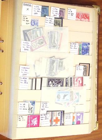 1870-1980 Mint & used stock in ten large MOC albums, neatly ordered