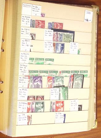 1870-1980 Mint & used stock in ten large MOC albums, neatly ordered