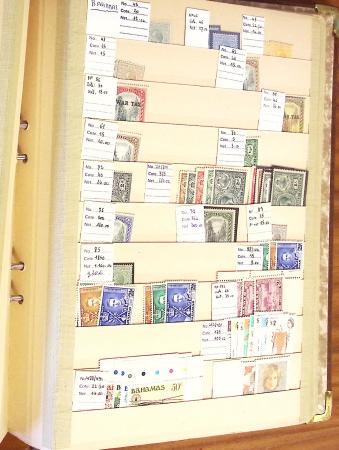 1870-1980 Mint & used stock in ten large MOC albums, neatly ordered