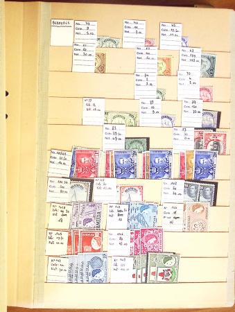 1870-1980 Mint & used stock in ten large MOC albums, neatly ordered