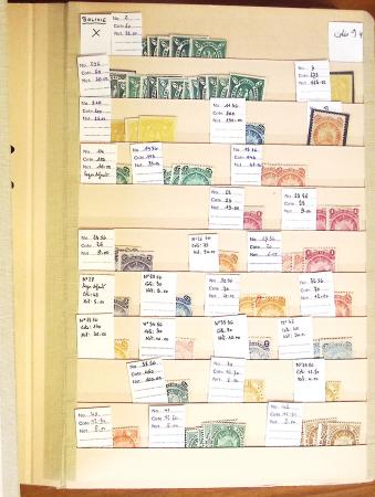 1870-1980 Mint & used stock in ten large MOC albums, neatly ordered