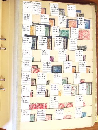 1870-1980 Mint & used stock in ten large MOC albums, neatly ordered