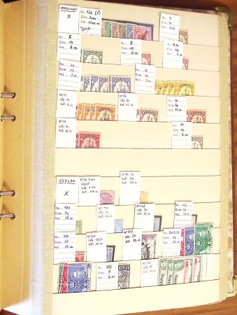 1870-1980 Mint & used stock in ten large MOC albums, neatly ordered