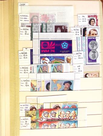 1870-1980 Mint & used stock in ten large MOC albums, neatly ordered