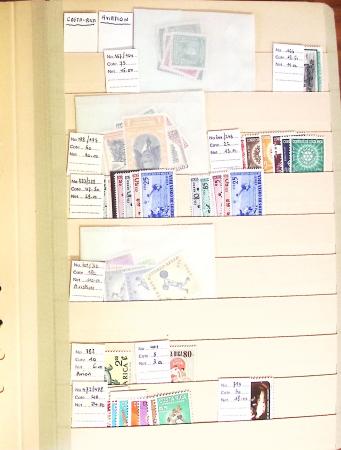 1870-1980 Mint & used stock in ten large MOC albums, neatly ordered