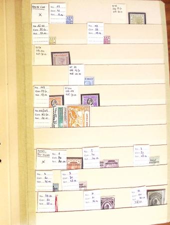 1870-1980 Mint & used stock in ten large MOC albums, neatly ordered
