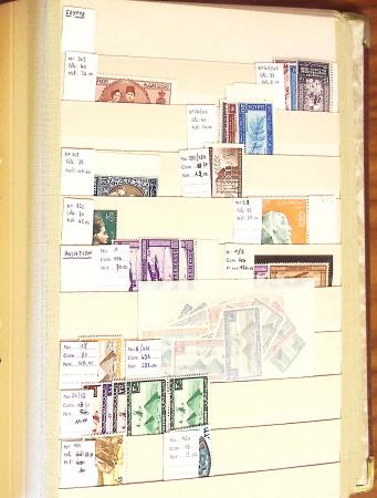 1870-1980 Mint & used stock in ten large MOC albums, neatly ordered