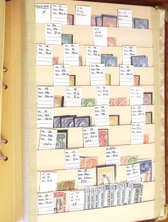 1870-1980 Mint & used stock in ten large MOC albums, neatly ordered