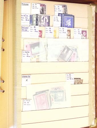 1870-1980 Mint & used stock in ten large MOC albums, neatly ordered