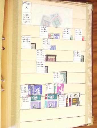1870-1980 Mint & used stock in ten large MOC albums, neatly ordered