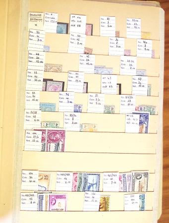 1870-1980 Mint & used stock in ten large MOC albums, neatly ordered