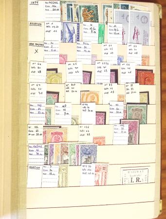 1870-1980 Mint & used stock in ten large MOC albums, neatly ordered