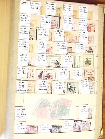 1870-1980 Mint & used stock in ten large MOC albums, neatly ordered