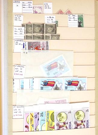 1870-1980 Mint & used stock in ten large MOC albums, neatly ordered