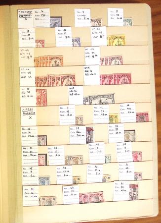 1870-1980 Mint & used stock in ten large MOC albums, neatly ordered
